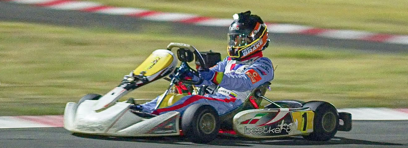 La piloto más rápida del Ecuador tiene solo 17 años. 